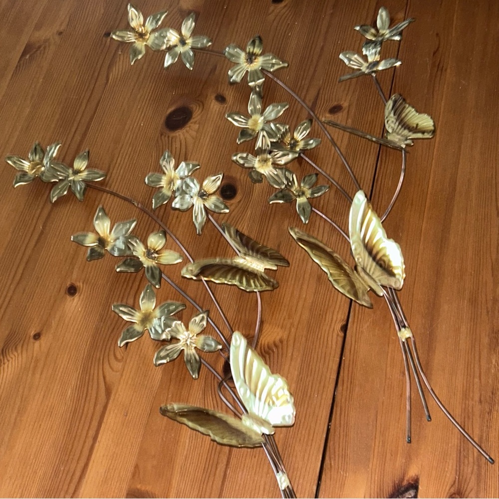 Vintage Metal Wall Art Decor